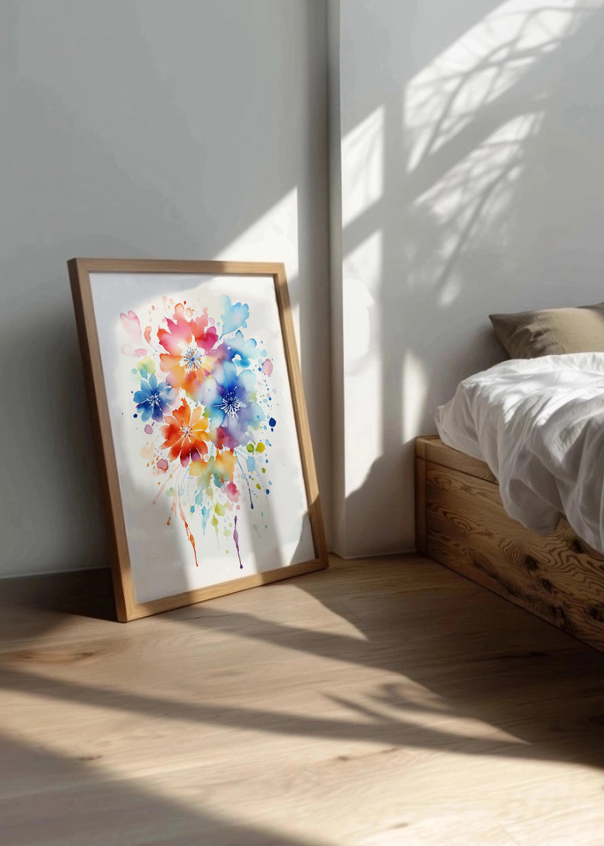 Cuadro Watercolor Flower
