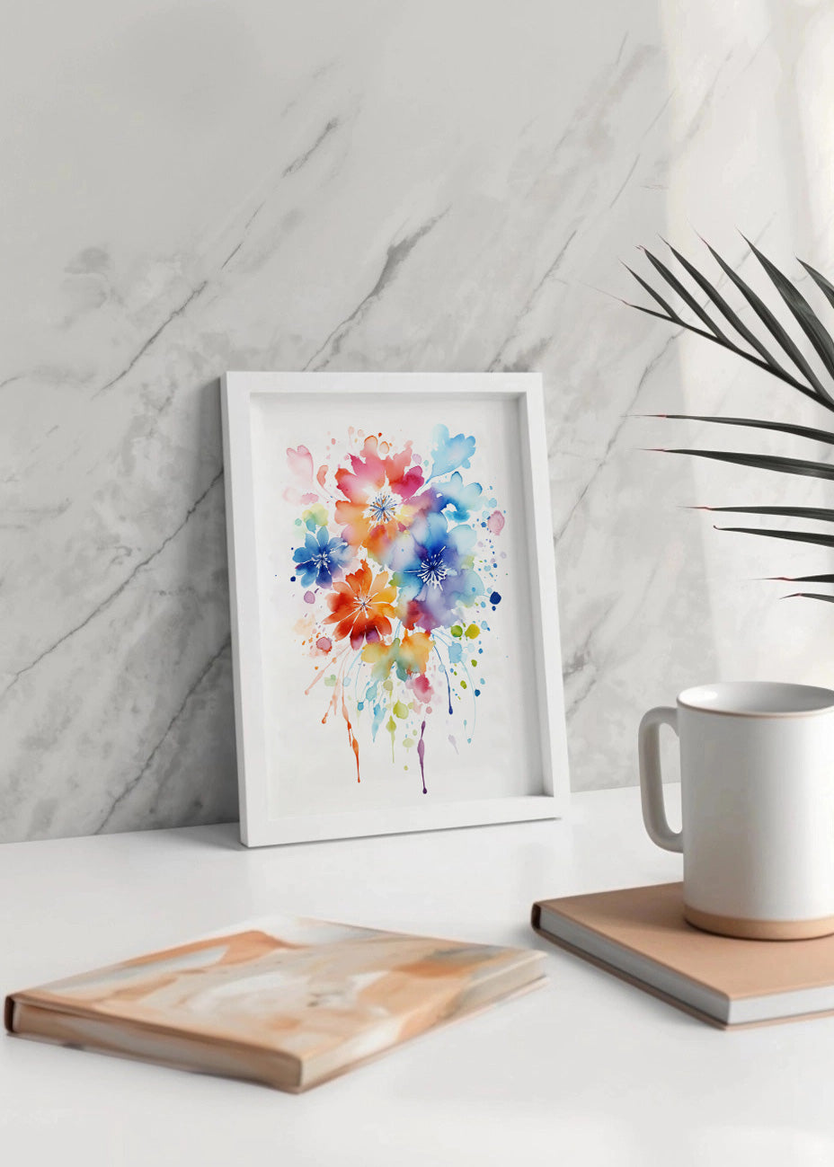 Cuadro Watercolor Flower