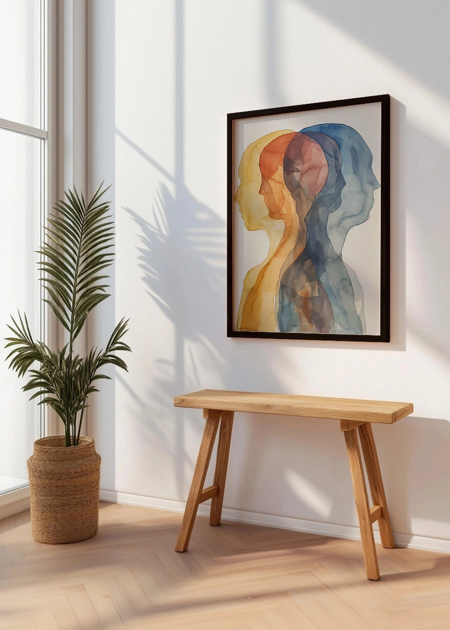 Cuadro ​Watercolors head