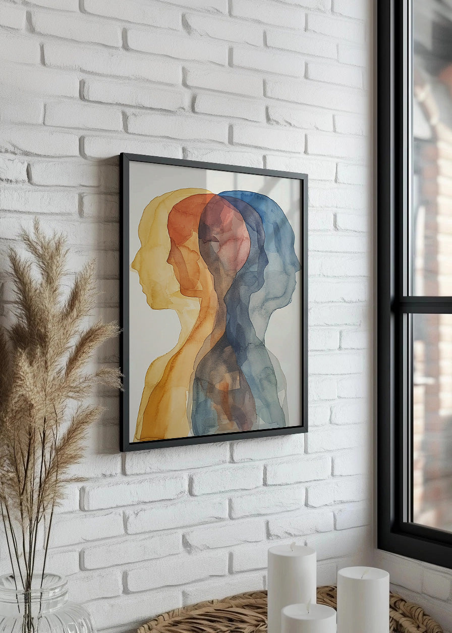 Cuadro ​Watercolors head