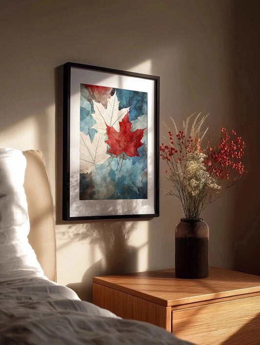 Cuadro Winter Leaves