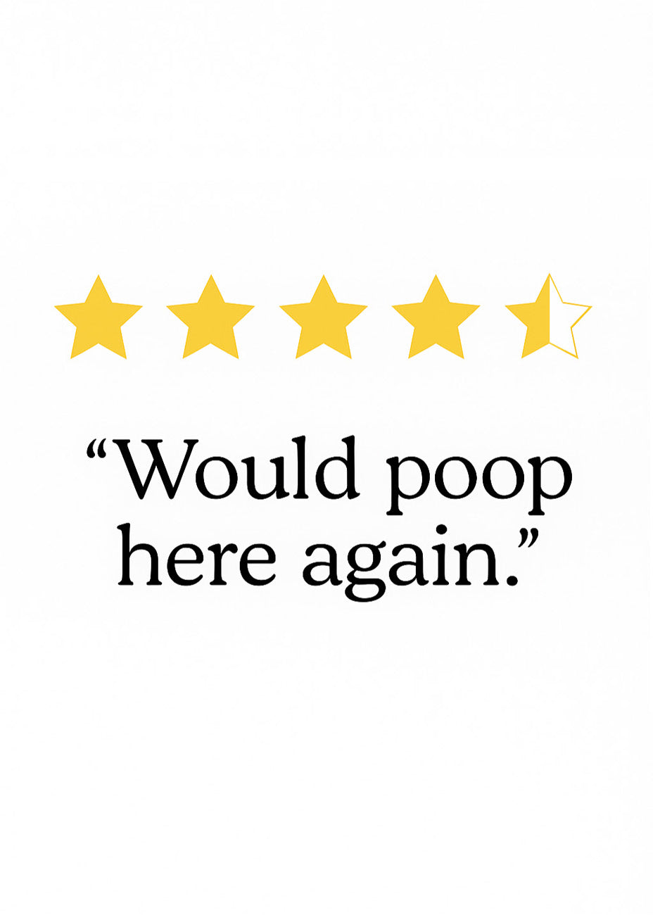 Cuadro Would poop here again