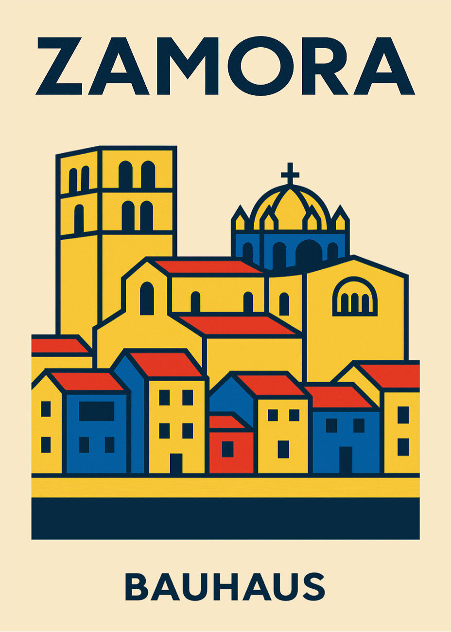 Cuadro Zamora Poster Bauhaus