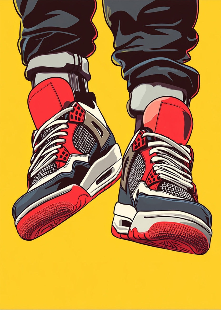 Cuadro Zapatillas de baloncesto