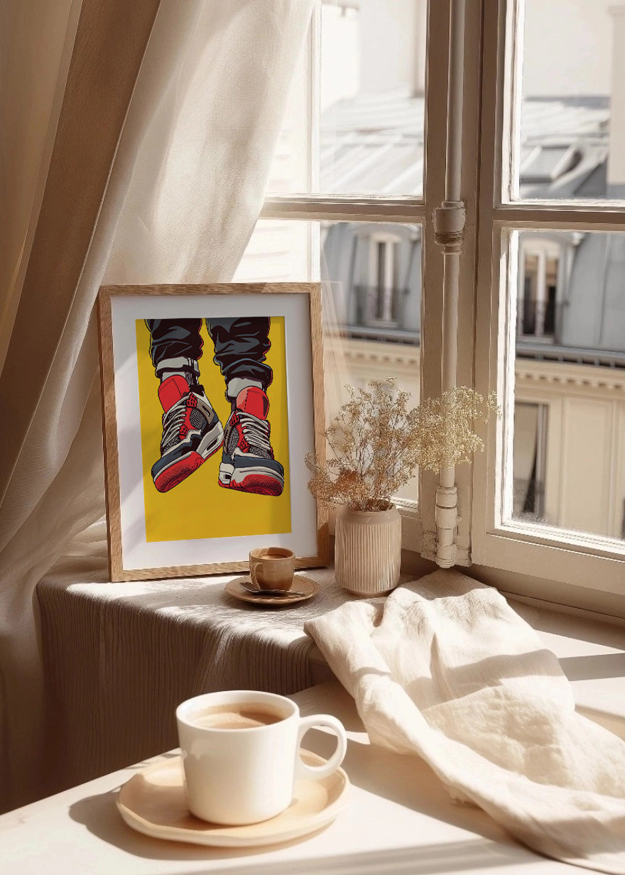 Cuadro Zapatillas de baloncesto