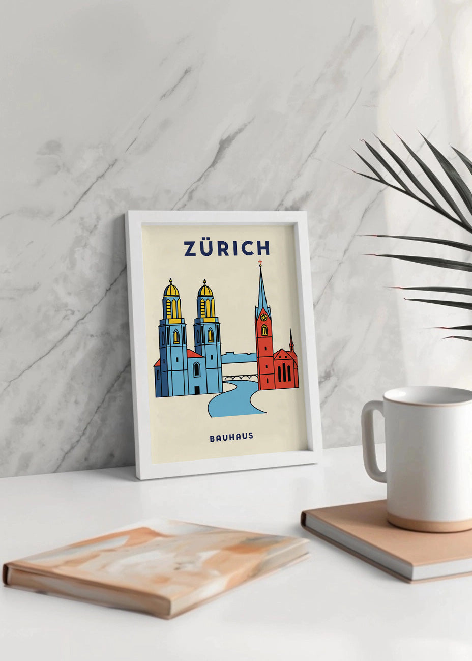 Cuadro Zurich Poster Bauhaus