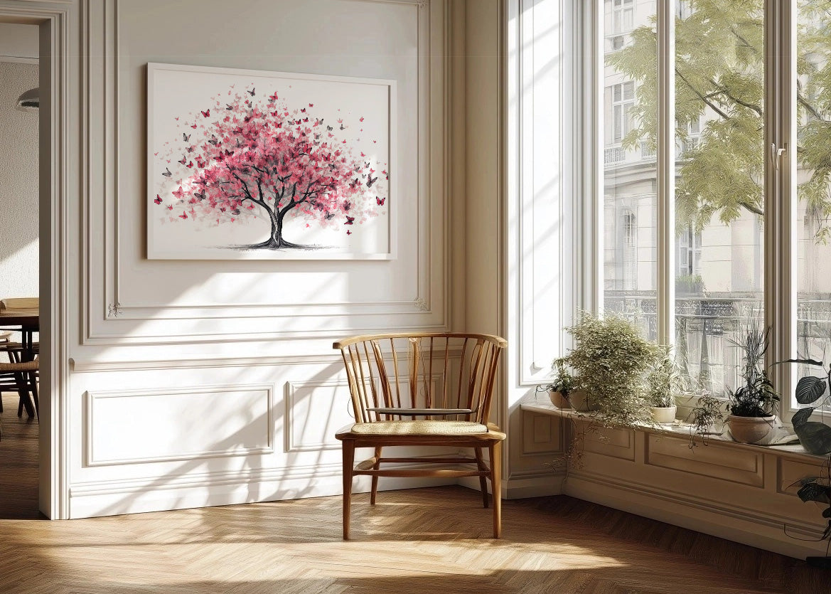 Cuadro Árbol de mariposas