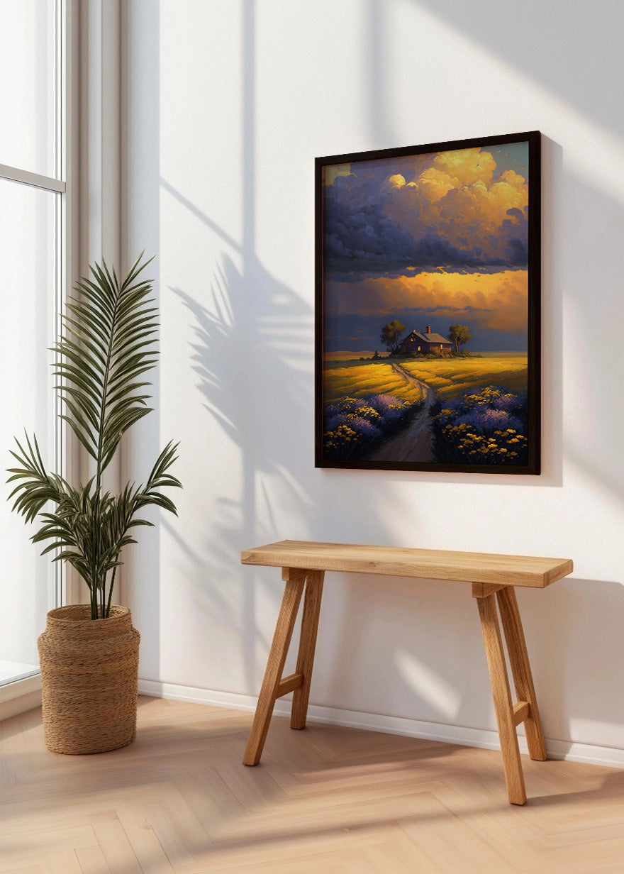 Cuadro Landscape - Casa de prado