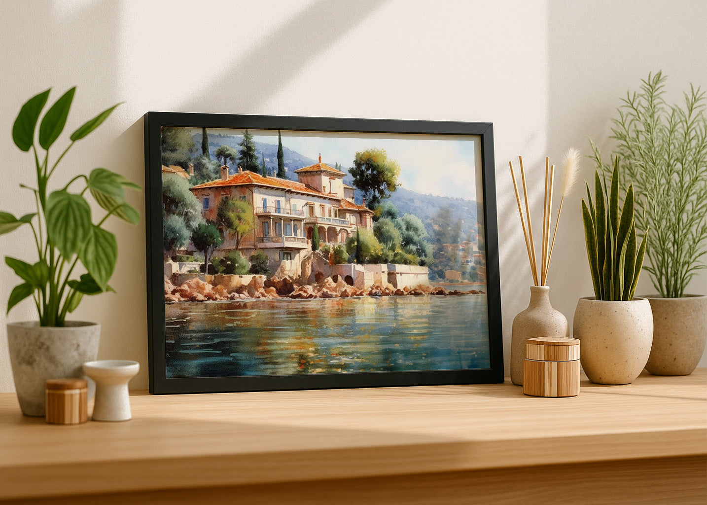 Cuadro River houses