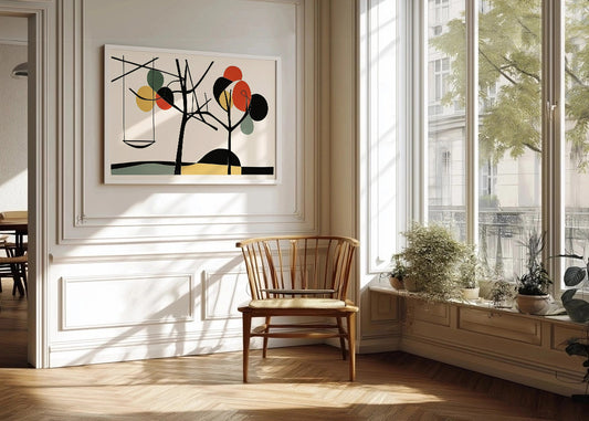 Cuadro Columpio del árbol