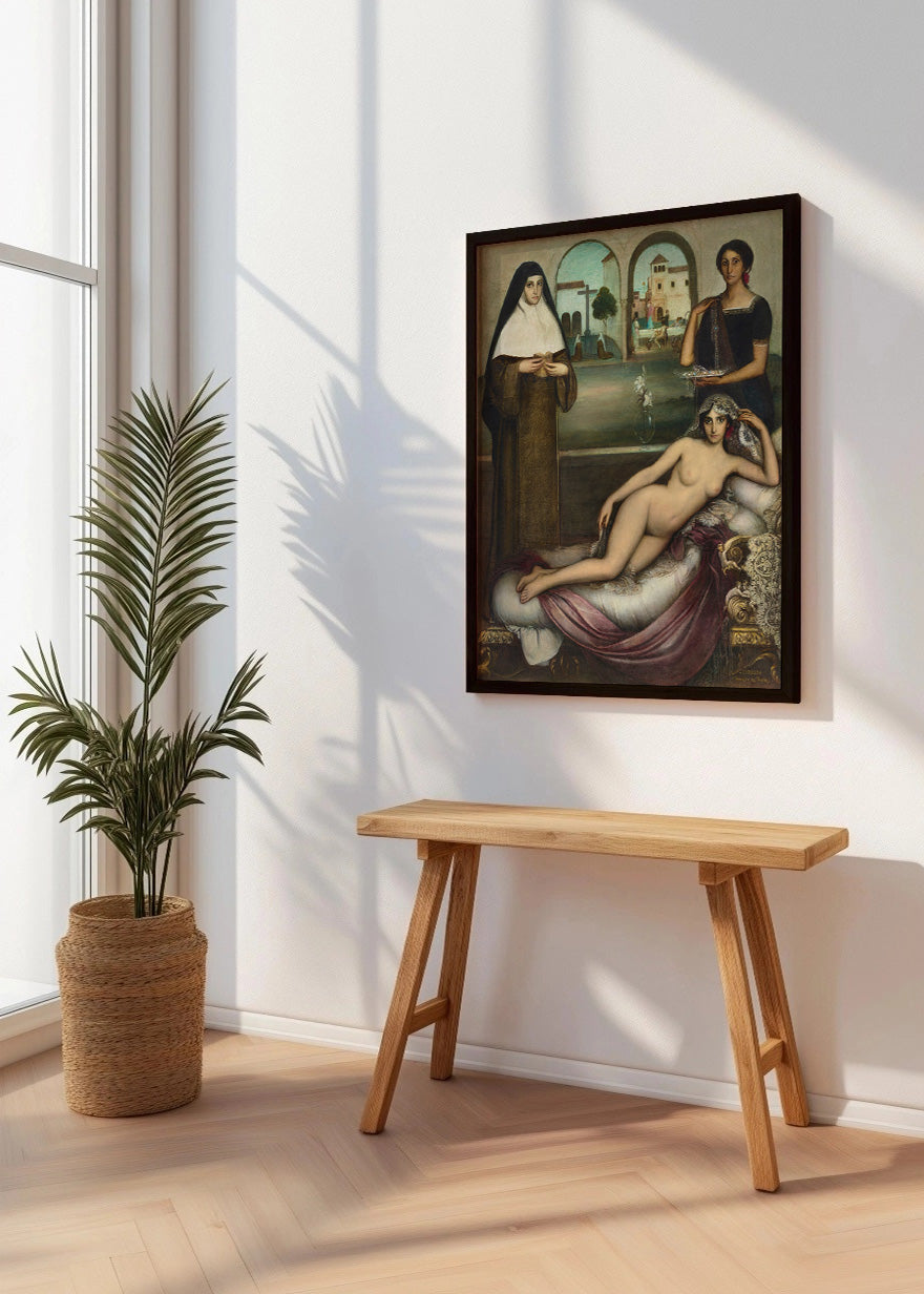 Cuadro Dos sendas (Julio Romero de Torres)