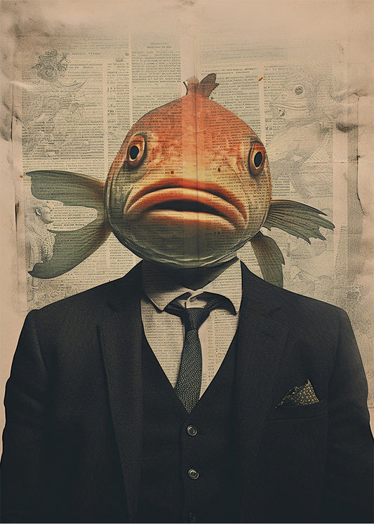 Cuadro El hombre pez