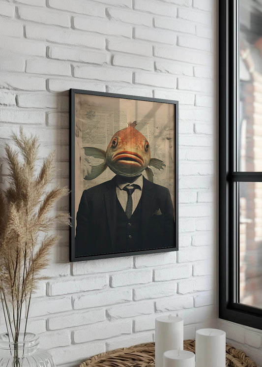 Cuadro El hombre pez