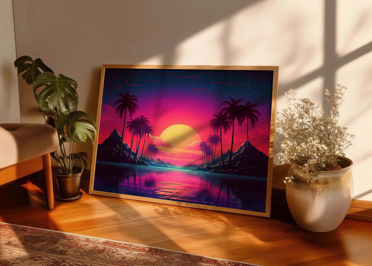 Cuadro Vaporwave feeling