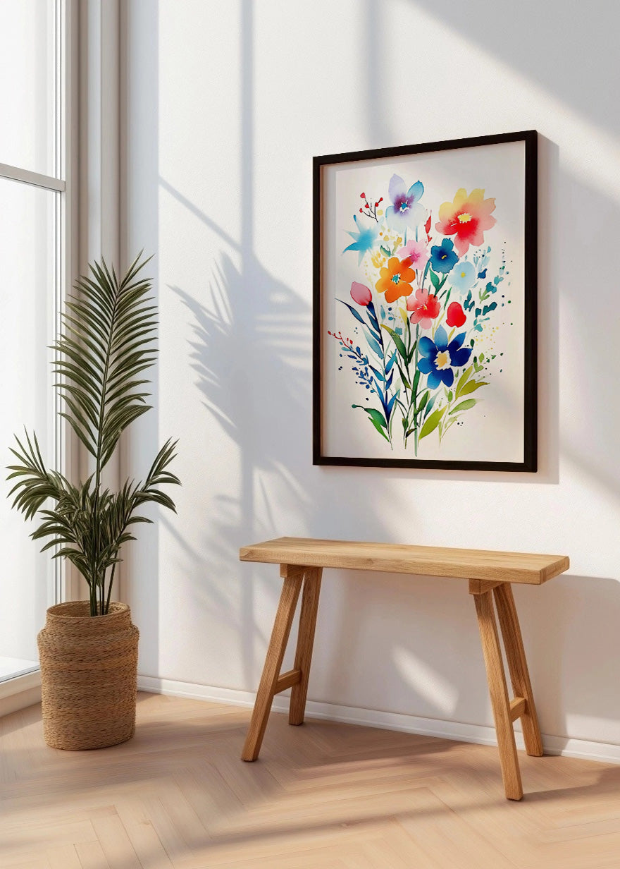 Cuadro Flores coloridas