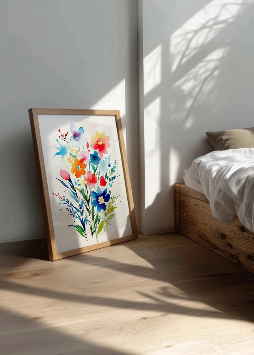 Cuadro Flores coloridas
