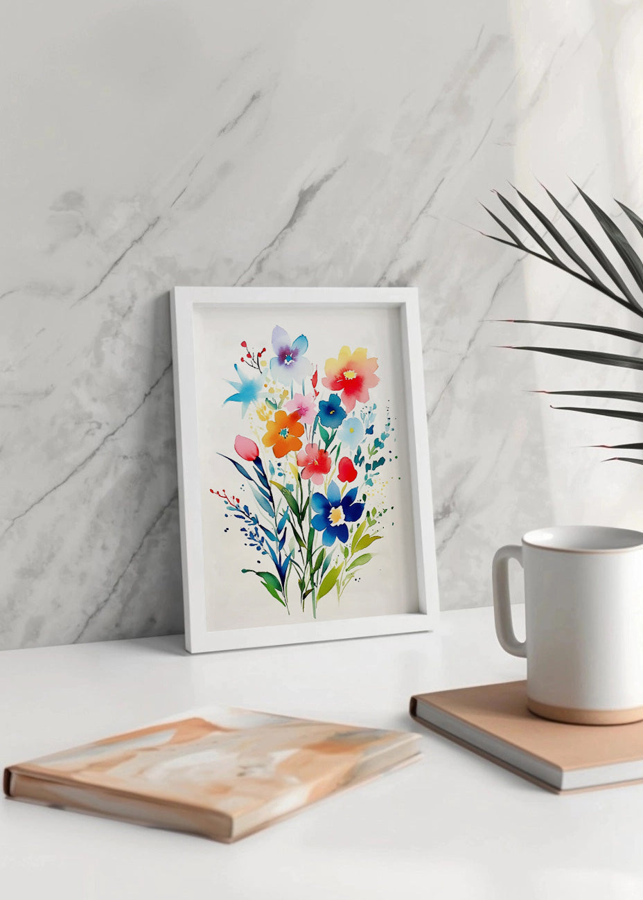 Cuadro Flores coloridas