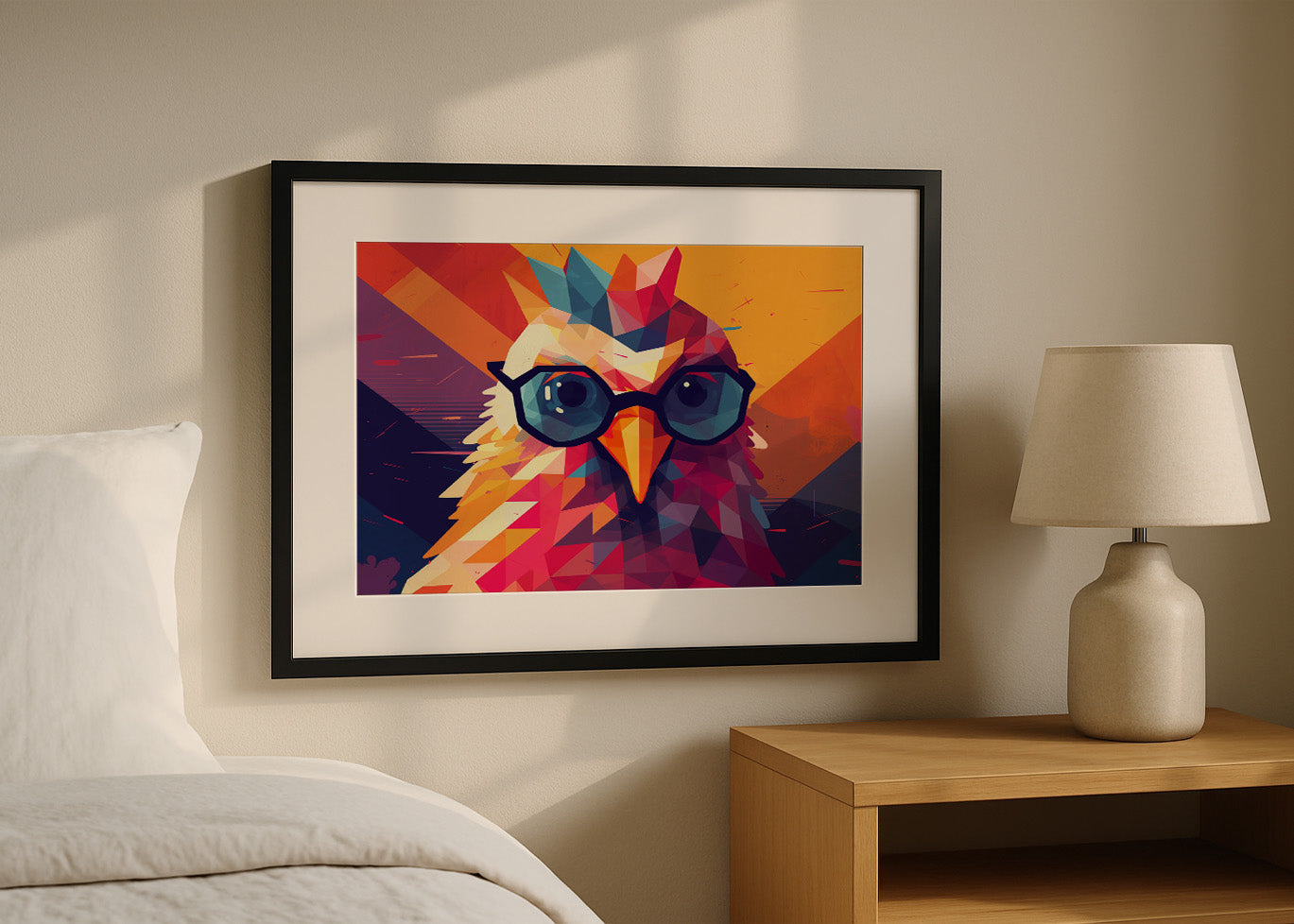 Cuadro Gallina estudiosa