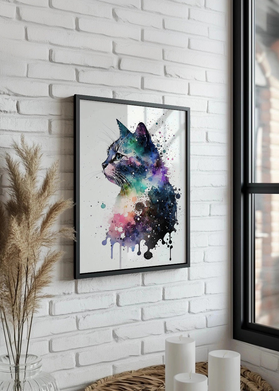 Cuadro Gato urbano