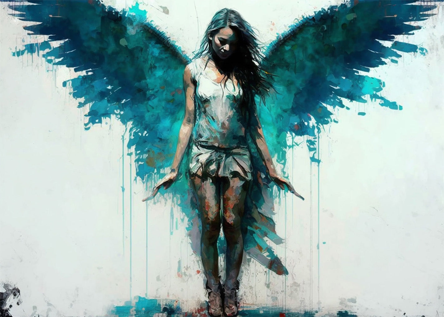 Cuadro El ángel azul