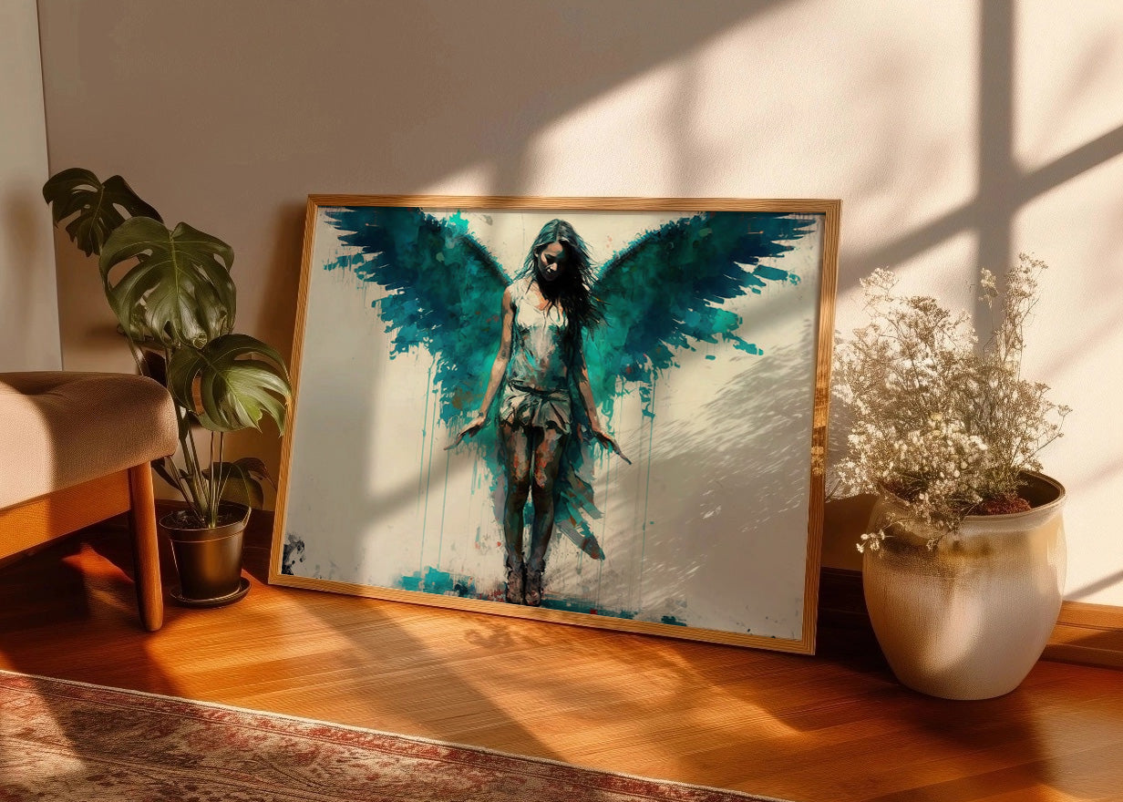 Cuadro El ángel azul