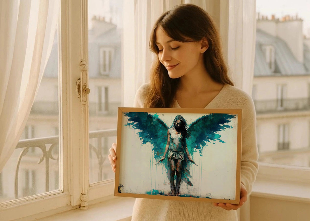 Cuadro El ángel azul