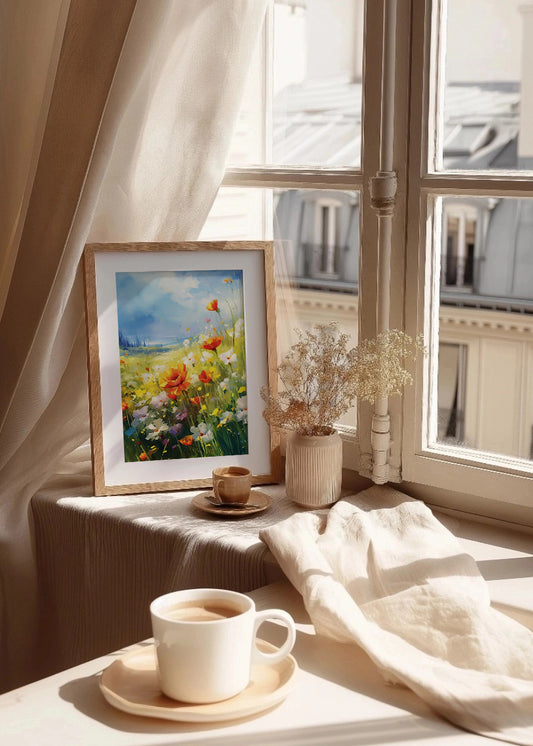 Cuadro Jardín de flores