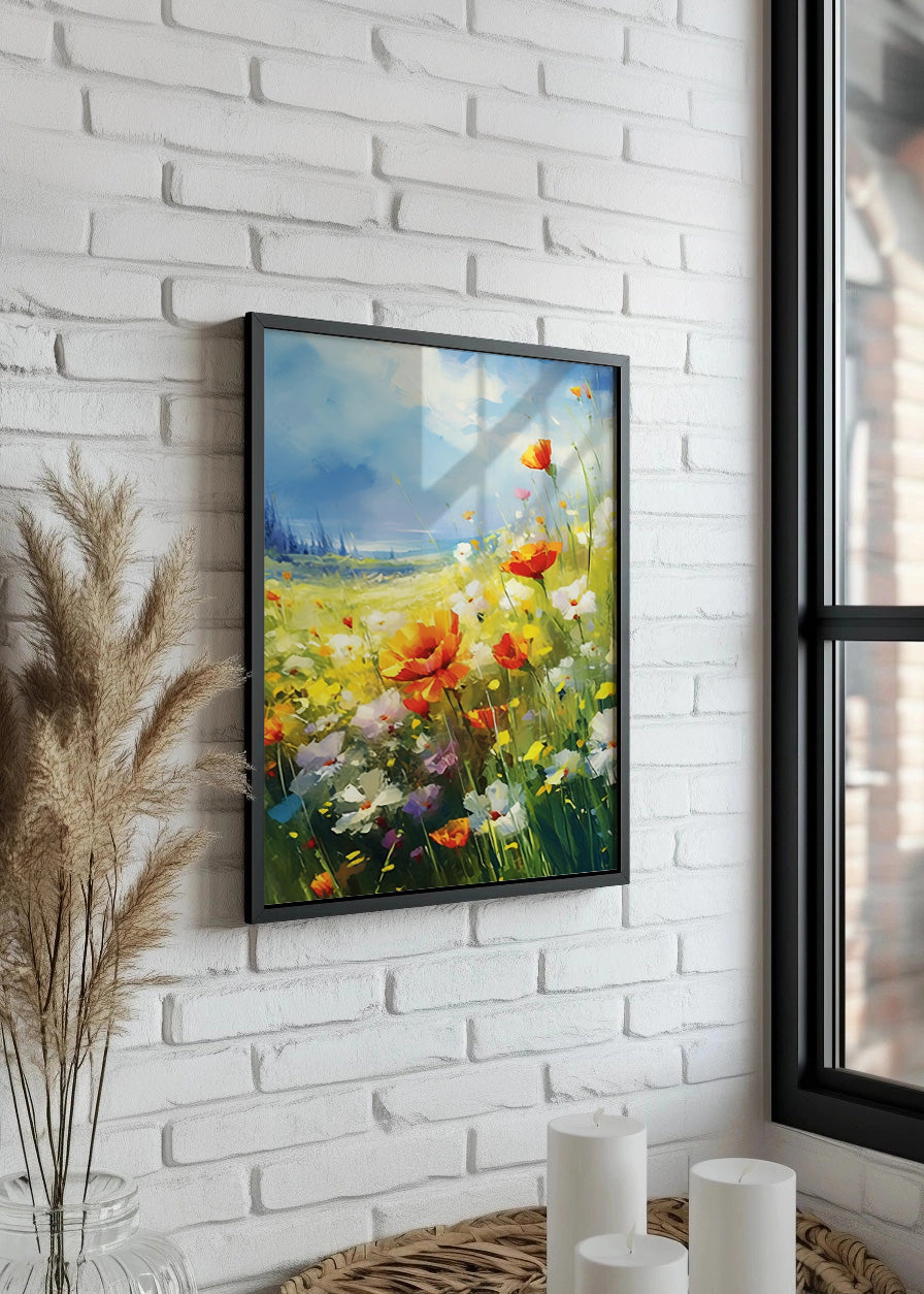 Cuadro Jardín de flores