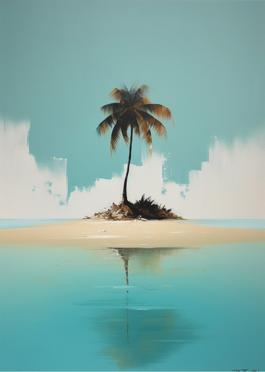 Cuadro Isla del Caribe