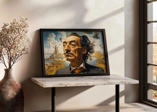 Cuadro Homenaje a Dalí