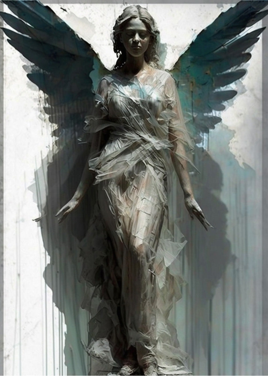 Cuadro Ángel triste