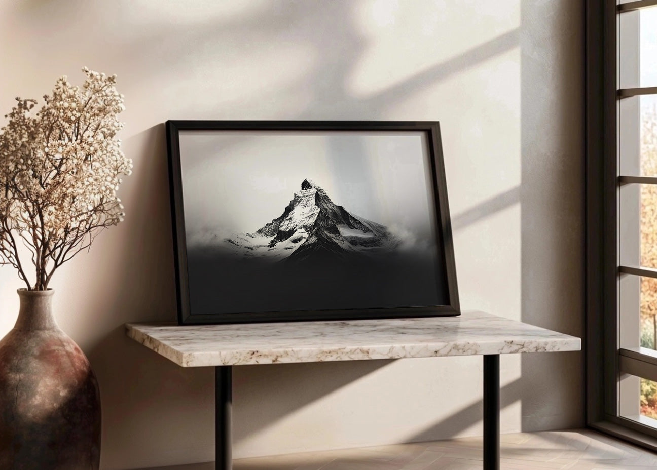 Cuadro La montaña solitaria