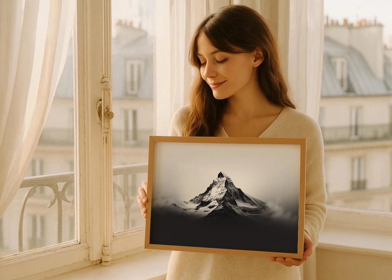 Cuadro La montaña solitaria