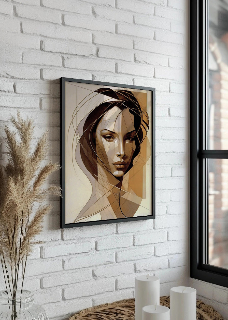 Cuadro Mujer moderna