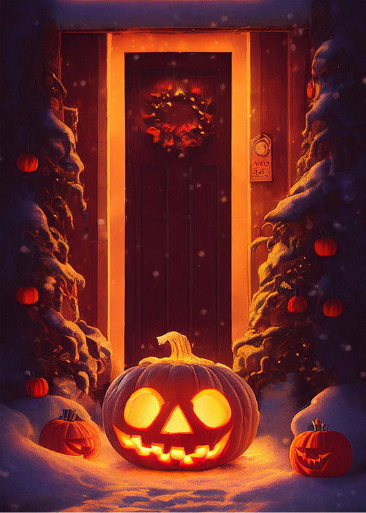 Cuadro Calabaza de Halloween