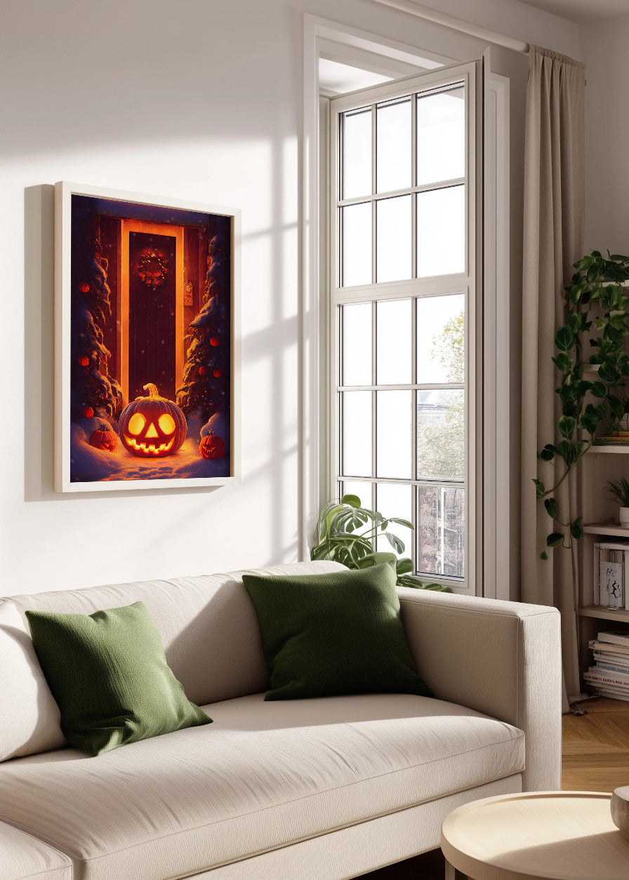 Cuadro Calabaza de Halloween