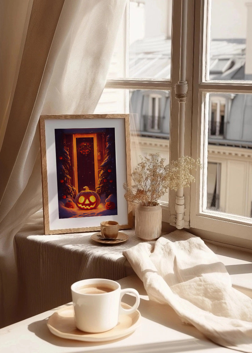 Cuadro Calabaza de Halloween
