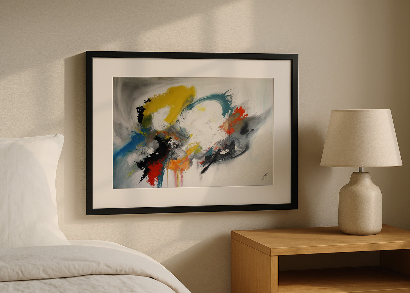 Cuadro Mezcla de colores abstractos