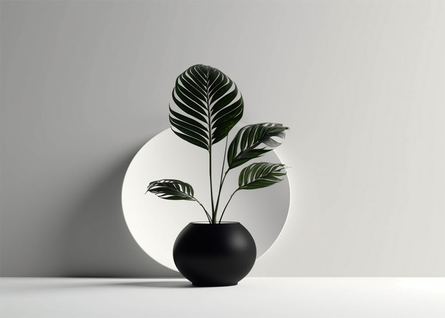 Cuadro Plant (B&W)