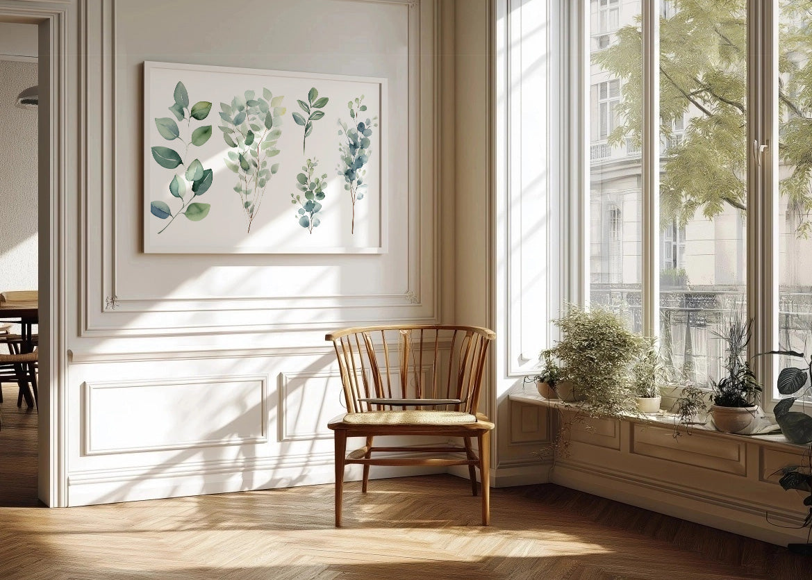 Cuadro Ramas minimalistas