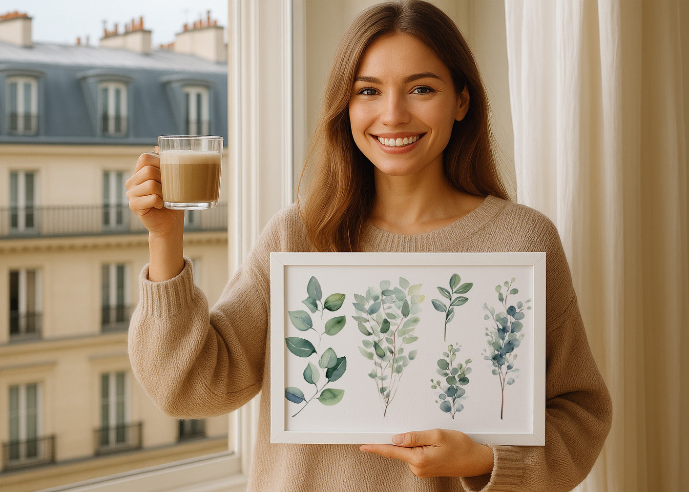 Cuadro Ramas minimalistas