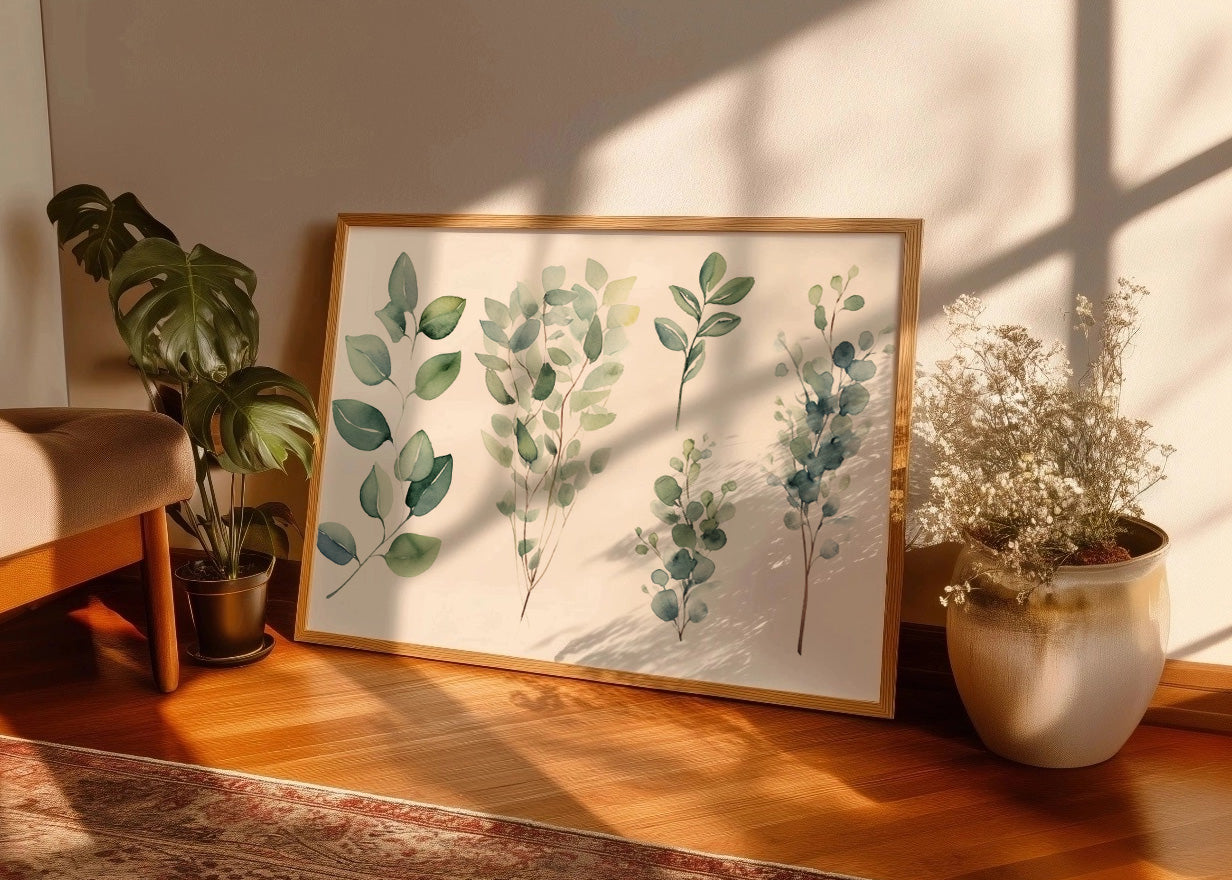Cuadro Ramas minimalistas