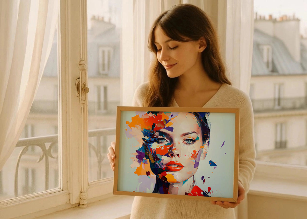 Cuadro La mujer de la moda