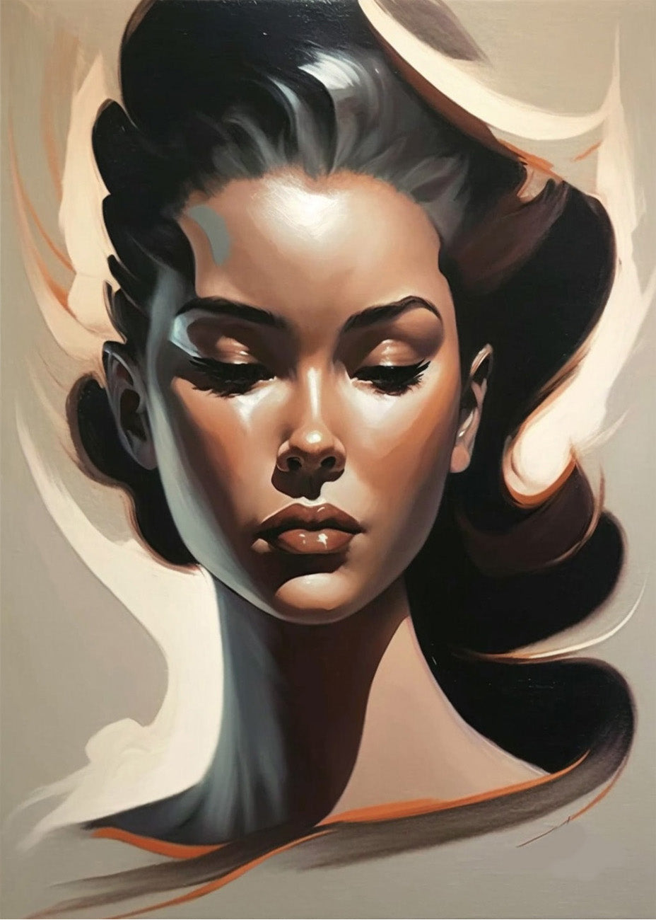 Cuadro Mujer en calma