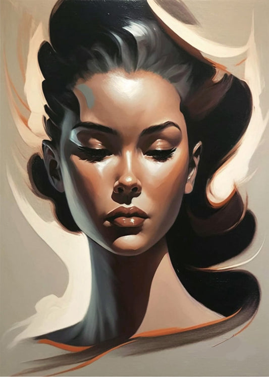 Cuadro Mujer en calma