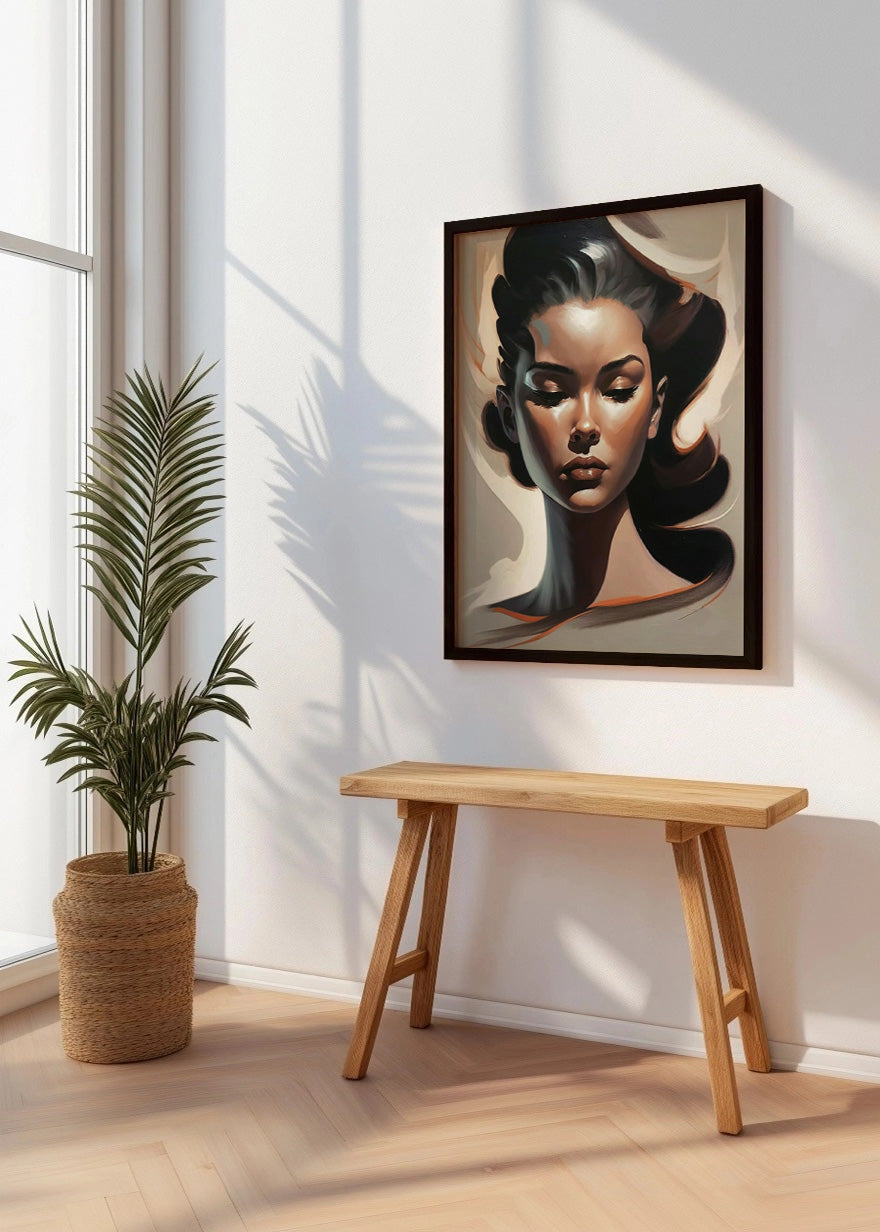 Cuadro Mujer en calma