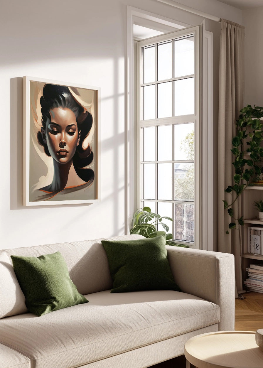 Cuadro Mujer en calma