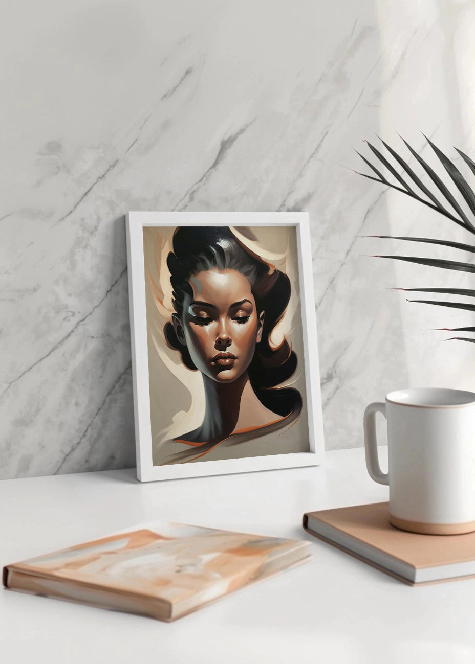 Cuadro Mujer en calma