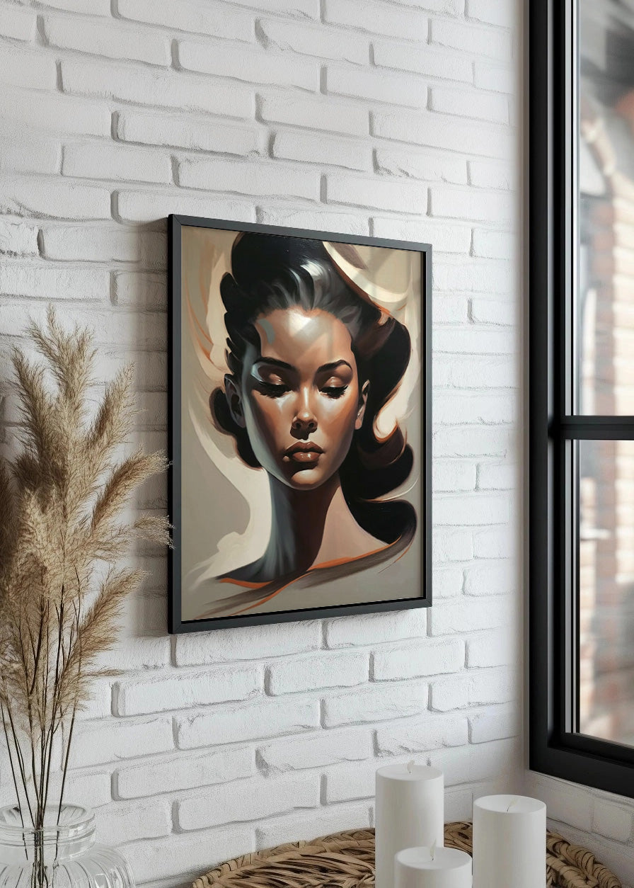 Cuadro Mujer en calma