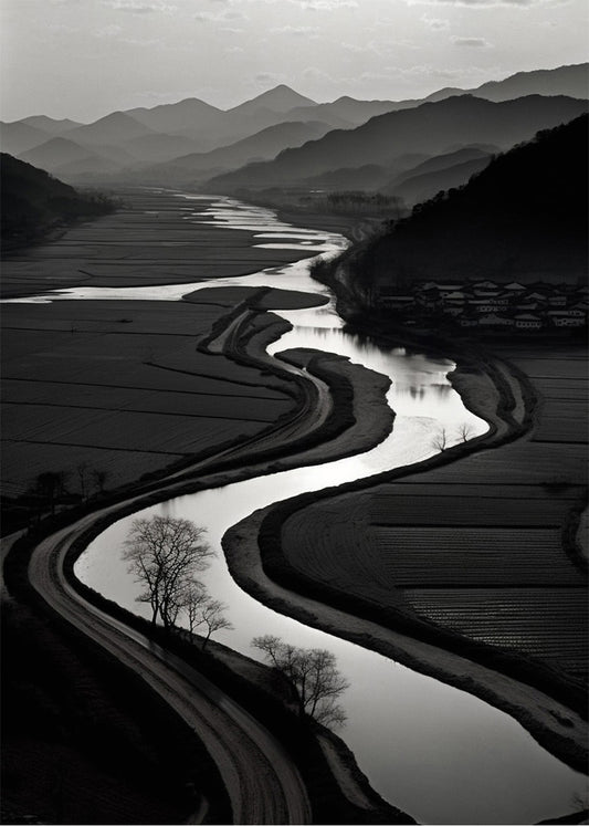 Cuadro El sendero del río